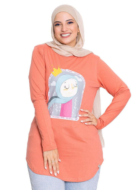 Ginger Printed Long - Sleeve Design 56 - Khotwh